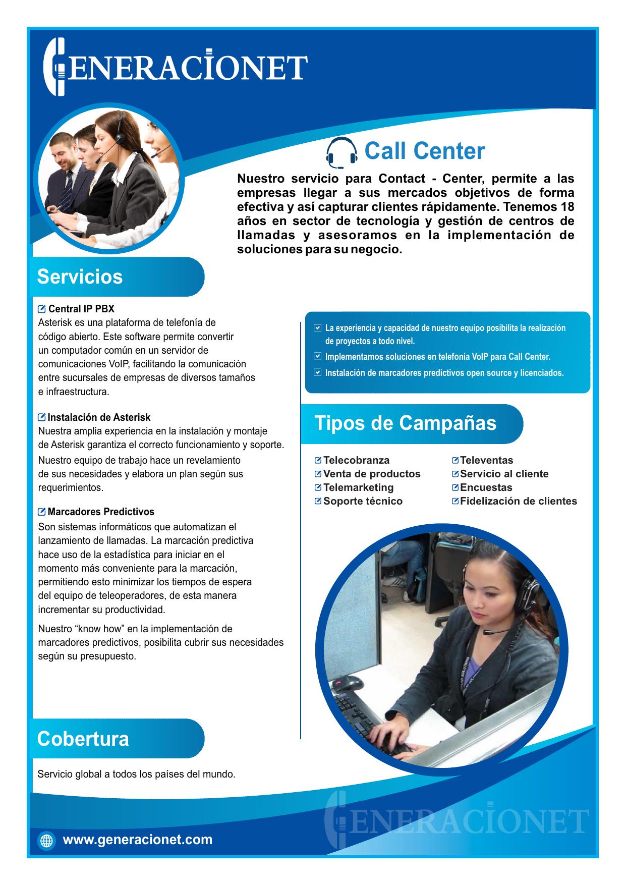 Soluciones para Call Center